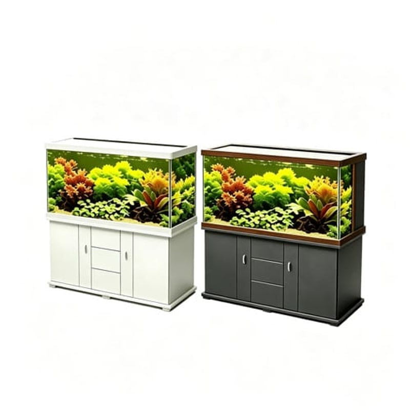 Weekly pruning and water-care routine for a planted aquarium