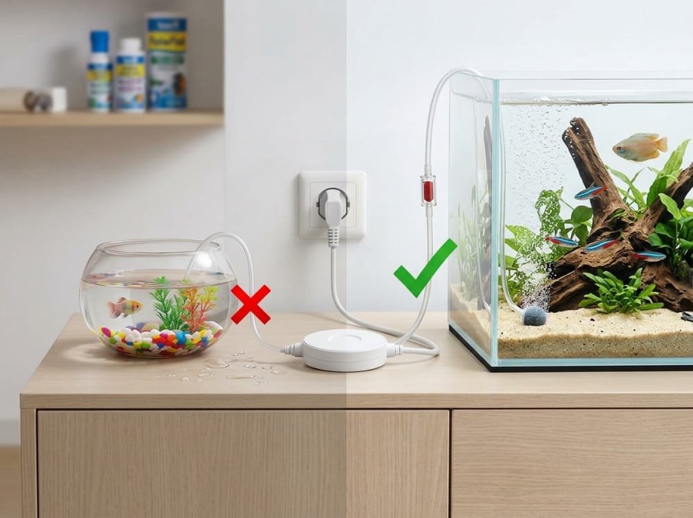 Aquarium Air Pump Setup Errors to Avoid in the United States -2