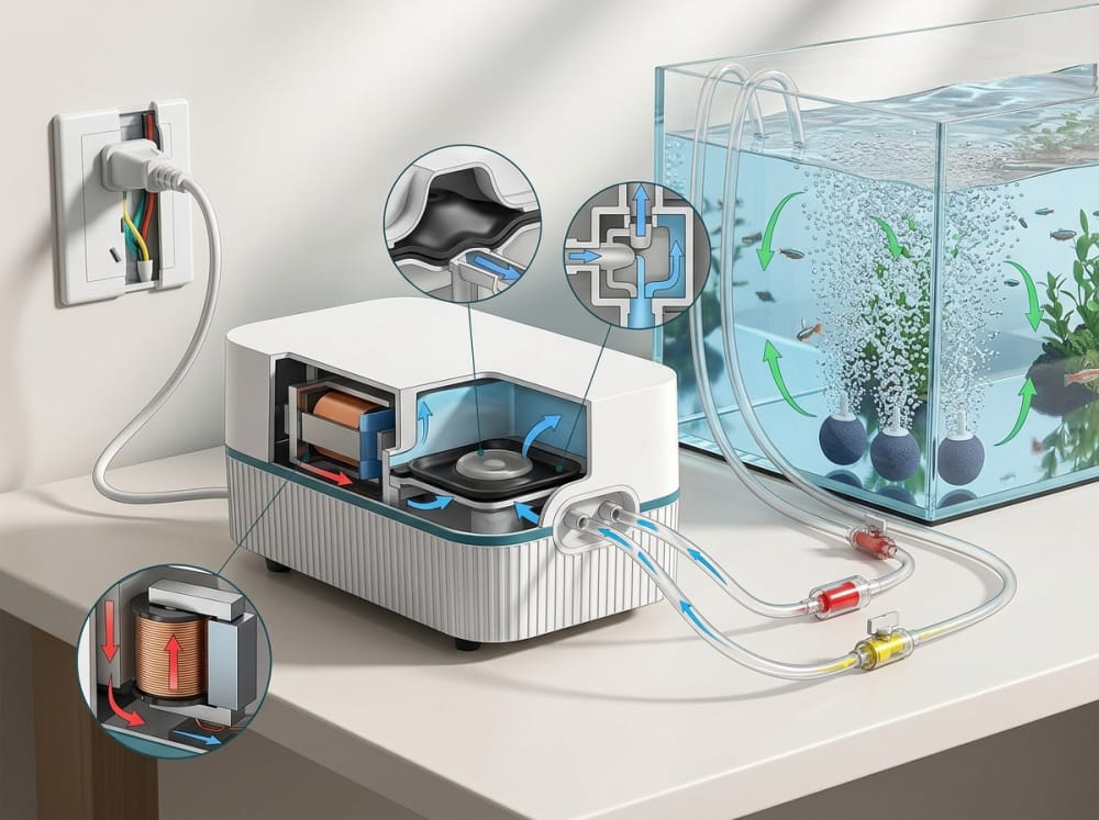 Why U.S. Fish Tanks Need Air Pumps in Heat and Recovery -2