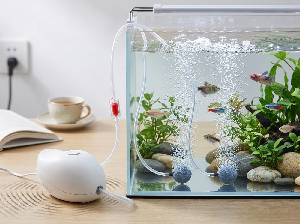 Silent Aquarium Air Pumps for Healthier U.S. Tanks -2