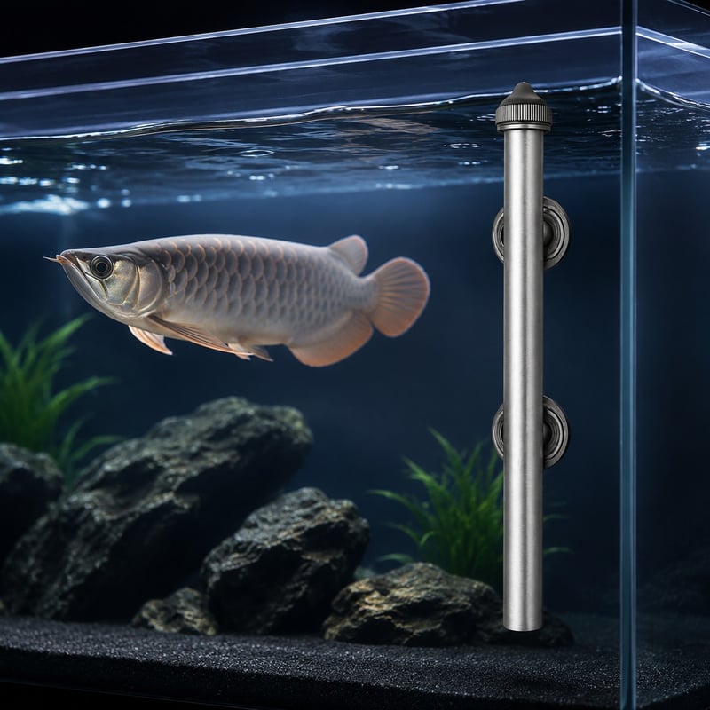 WK001 Split Type Digital Arowana Aquarium Heater model WK001 functions image for Aquarium equipment distributors and sourcing teams