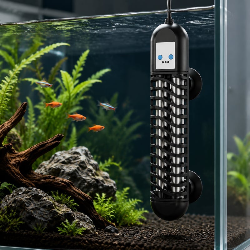 WK002 Dual Tube Titanium Aquarium Heater model WK002 detail image 3 for Aquarium equipment wholesale and OEM buyers