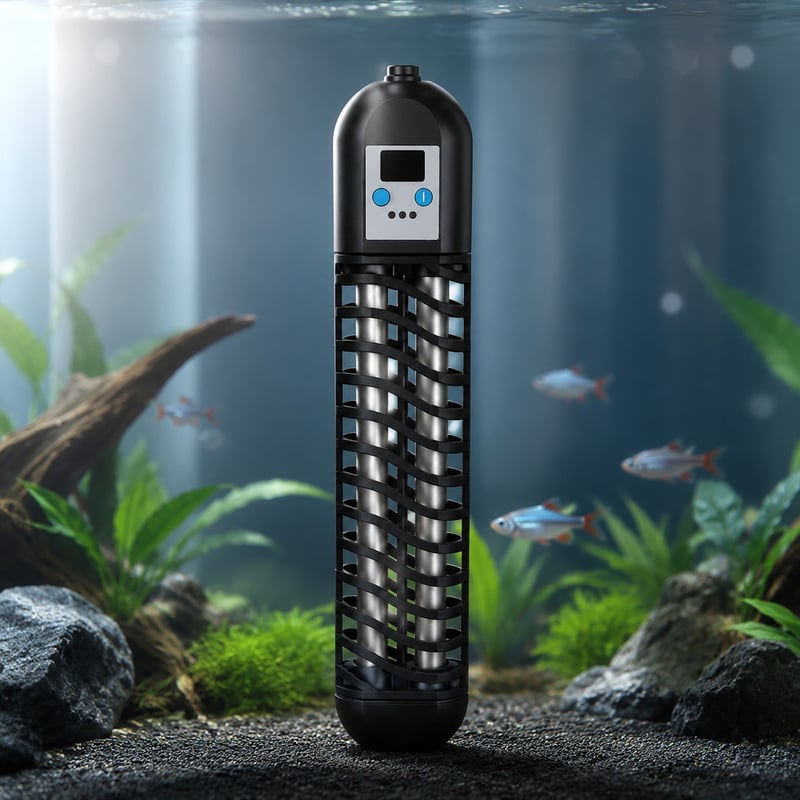 WK002 Dual Tube Titanium Aquarium Heater model WK002 detail image 4 for Aquarium equipment wholesale and OEM buyers