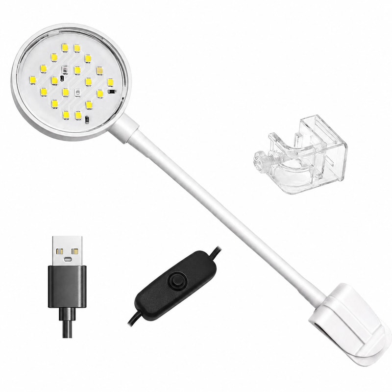 WK008 6500K Clip-On Aquarium Light for Aquarium Lighting wholesale, OEM and distributor supply