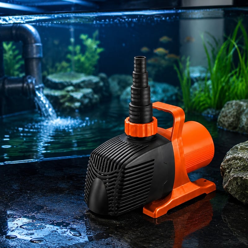 WK022 4 Pole Variable Speed Aquarium Water Pump model WK022 performance image for Aquarium equipment distributors and sourcing teams