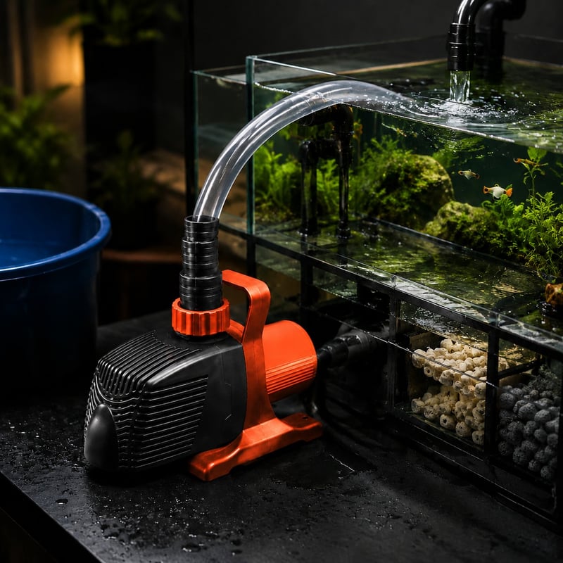WK024 4 Pole Variable Speed Aquarium Water Pump model WK024 functions image for Aquarium equipment distributors and sourcing teams