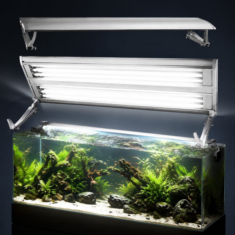 WK025 6 Lamp Aquarium Light model WK025 detail image 2 for Aquarium equipment wholesale and OEM buyers