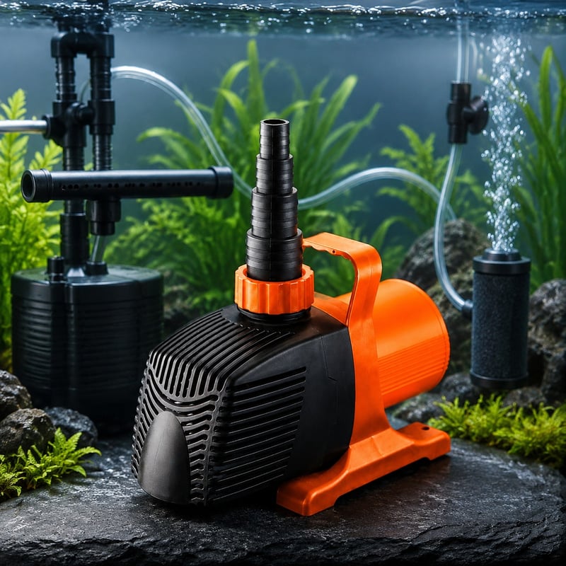WK026 4 Pole Variable Speed Aquarium Water Pump model WK026 detail image 4 for Aquarium equipment wholesale and OEM buyers