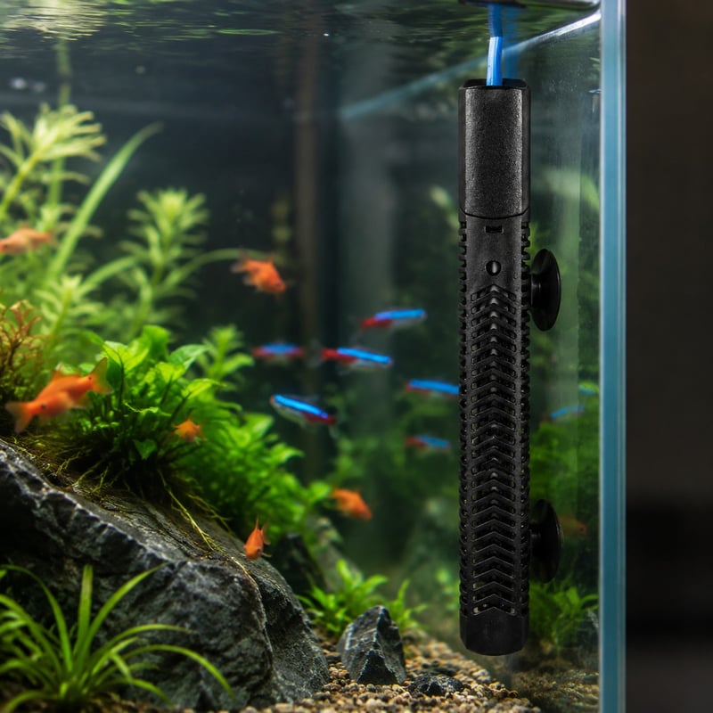 WK033 Quartz Aquarium Heater model WK033 functions image for Aquarium equipment distributors and sourcing teams