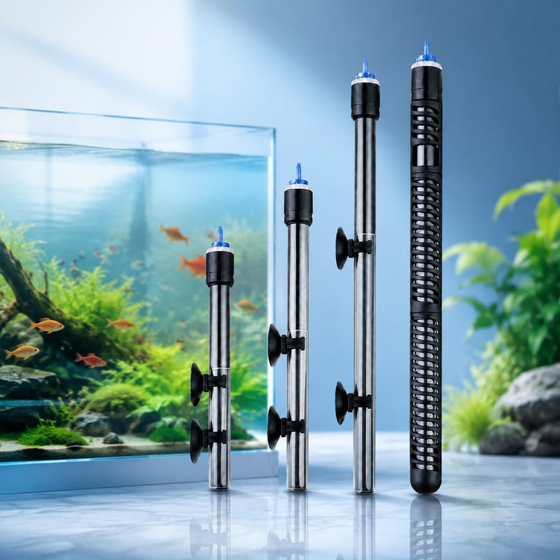 WK034 Digital Quartz Aquarium Heater model WK034 advantages image for Aquarium equipment distributors and sourcing teams