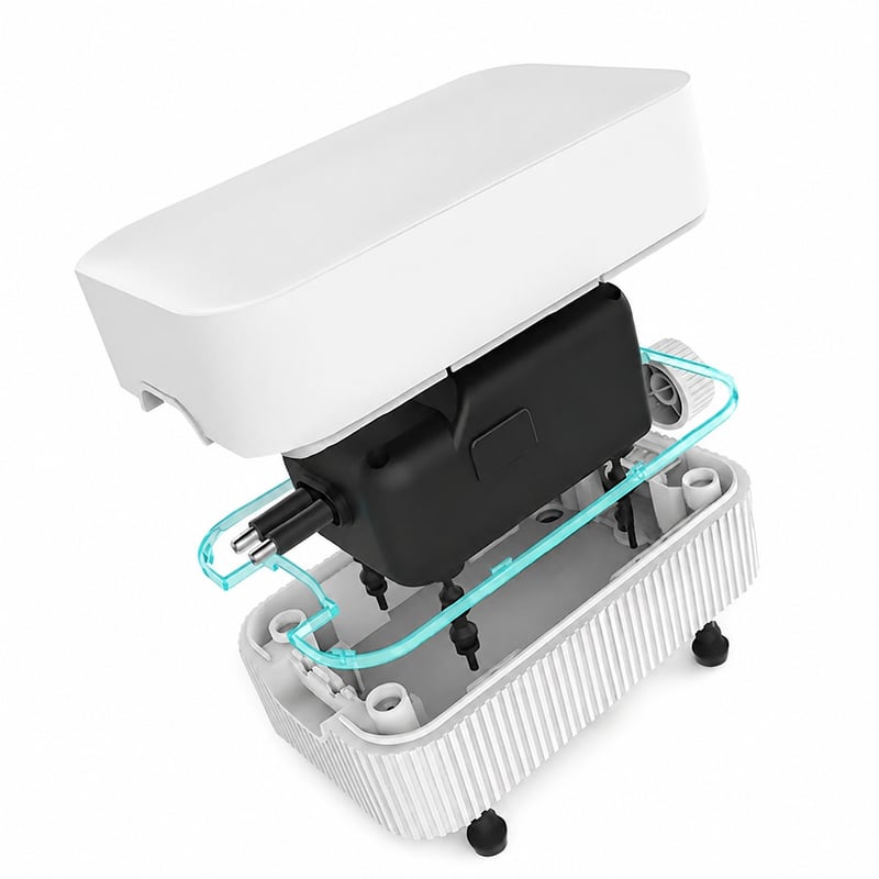 WK036 Dual Outlet Air Pump model WK036 performance image for Aquarium equipment distributors and sourcing teams