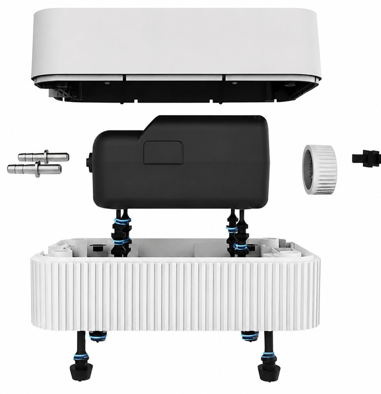 WK036 Dual Outlet Air Pump model WK036 detail image 5 for Aquarium equipment wholesale and OEM buyers