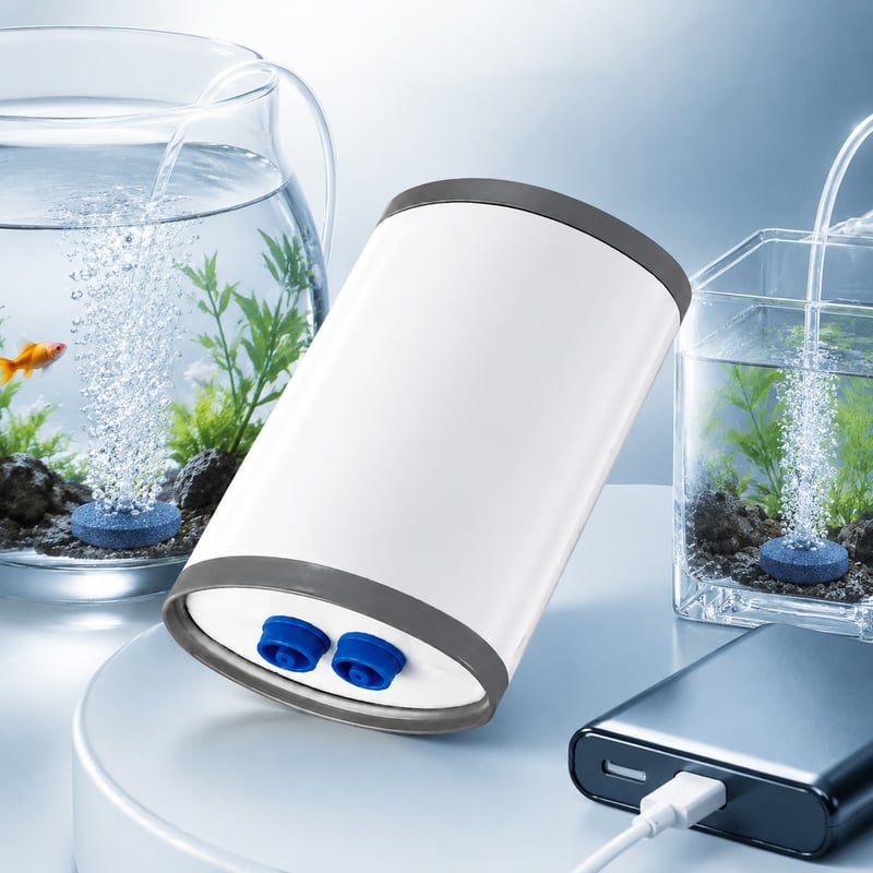 WK039 Rechargeable Aquarium Air Pump model WK039 advantages image for Aquarium equipment distributors and sourcing teams