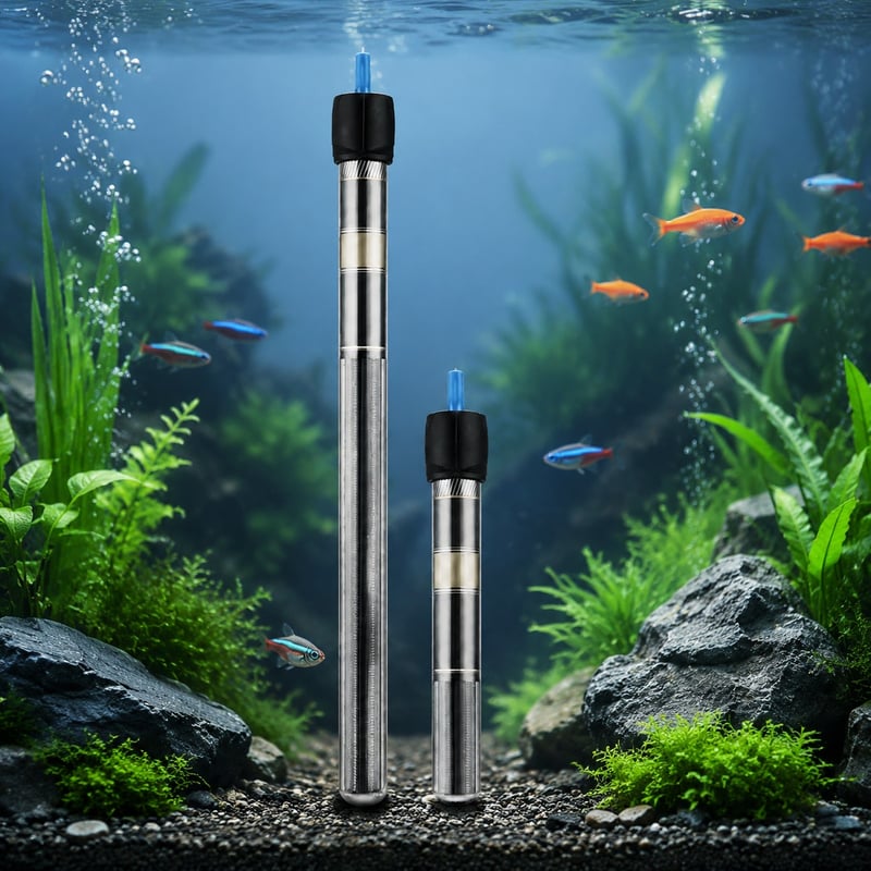 WK040 Quartz Aquarium Heater model WK040 performance image for Aquarium equipment distributors and sourcing teams