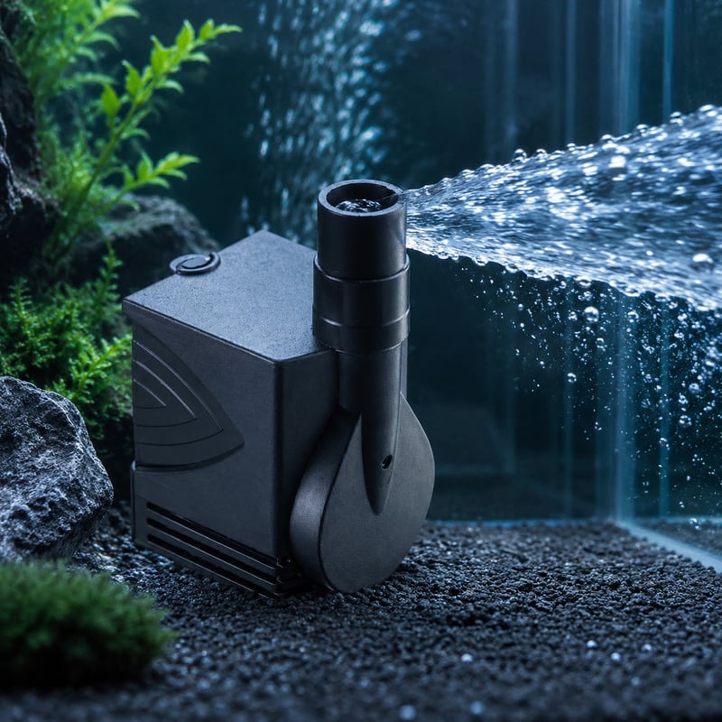 WK042 Mini Submersible Aquarium Water Pump model WK042 performance image for Aquarium equipment distributors and sourcing teams