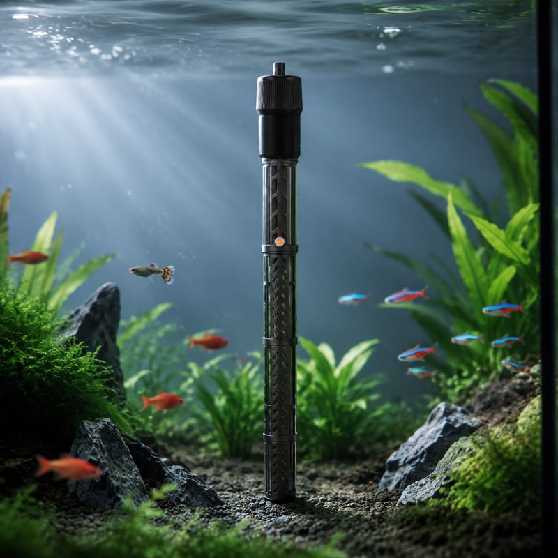 WK043 Quartz Aquarium Heater model WK043 performance image for Aquarium equipment distributors and sourcing teams
