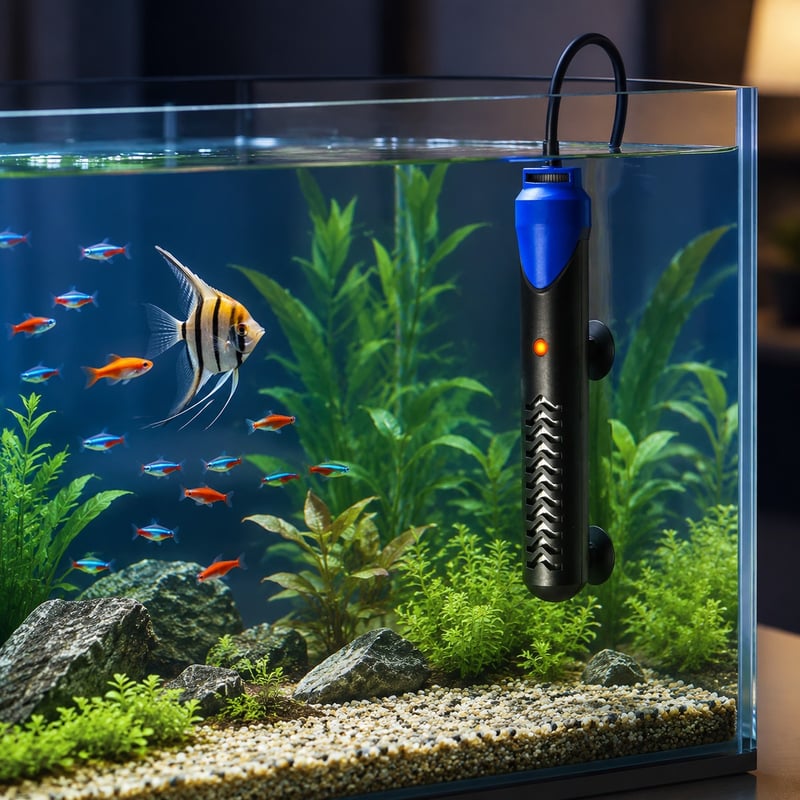 WK044 Quartz Aquarium Heater model WK044 functions image for Aquarium equipment distributors and sourcing teams