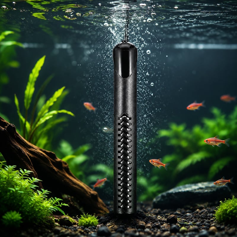 WK045 638 Digital Quartz Aquarium Heater model WK045 performance image for Aquarium equipment distributors and sourcing teams