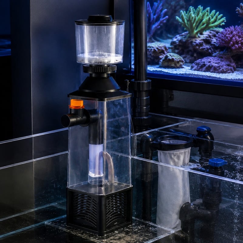 WK048 Aquarium Protein Skimmer model WK048 detail image 3 for Aquarium equipment wholesale and OEM buyers