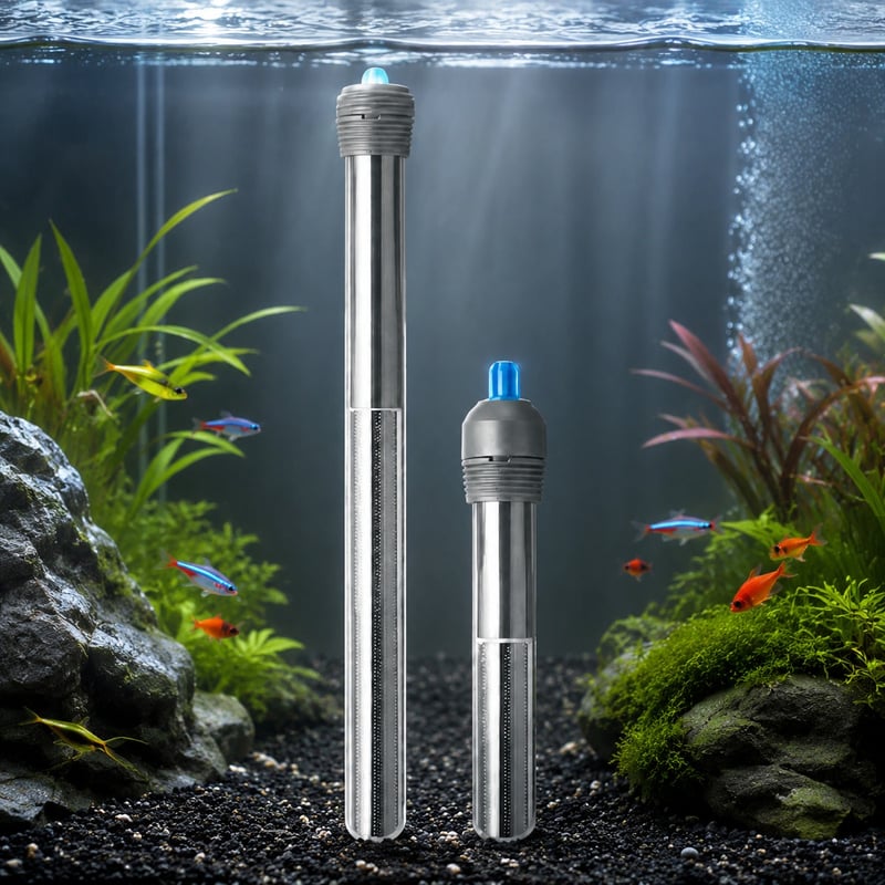 WK056 Quartz Aquarium Heater model WK056 performance image for Aquarium equipment distributors and sourcing teams