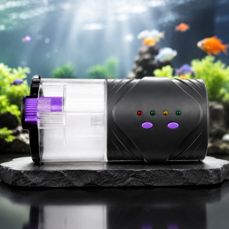 WK060 Automatic Aquarium Fish Feeder model WK060 advantages image for Aquarium equipment distributors and sourcing teams