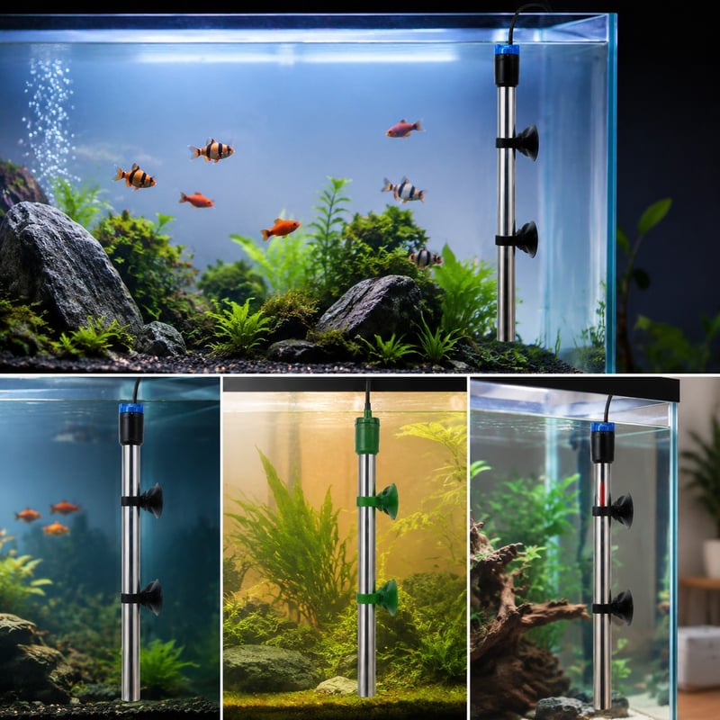 WK062 Stainless Steel Aquarium Heater model WK062 detail image 3 for Aquarium equipment wholesale and OEM buyers