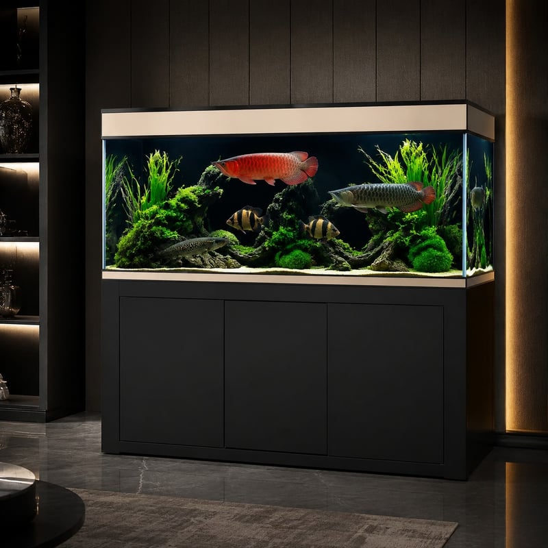 WK065 Luxury Arowana Aquarium Tank model WK065 functions image for Aquarium tanks distributors and sourcing teams