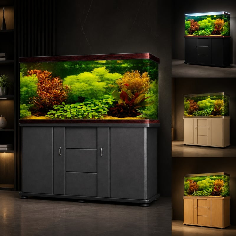 WK068 Hb Glass Aquarium Fish Tank with Cabinet model WK068 advantages image for Aquarium tanks distributors and sourcing teams