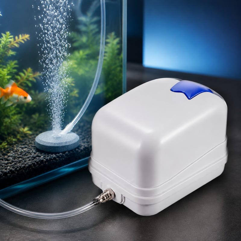 WK069 Deep Water Quiet Aquarium Air Pump model WK069 performance image for Aquarium equipment distributors and sourcing teams