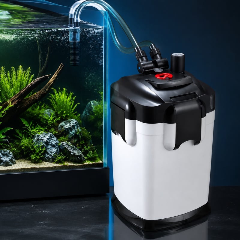 WK074 External Canister Filter model WK074 performance image for aquarium Filtration support distributors and sourcing teams