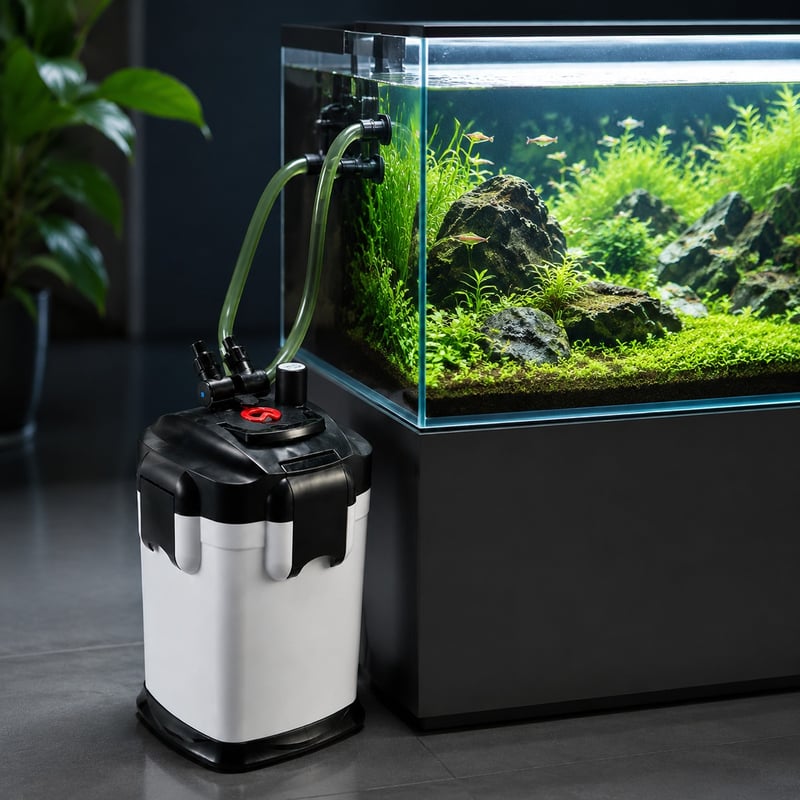 WK074 External Canister Filter model WK074 functions image for aquarium Filtration support distributors and sourcing teams