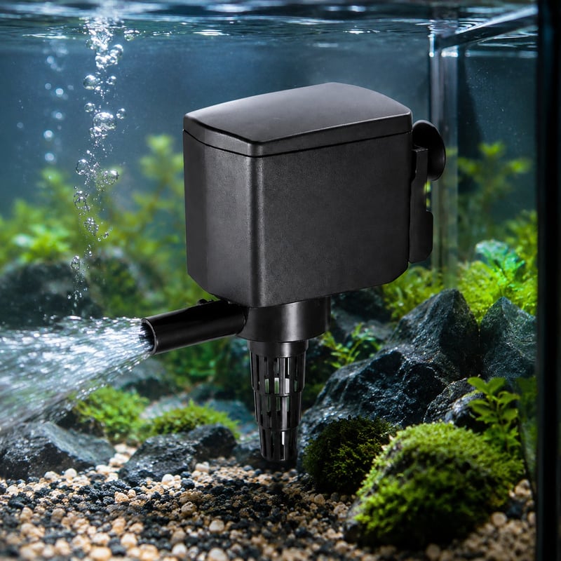 WK080 3 In 1 Submersible Aquarium Water Pump model WK080 performance image for Aquarium equipment distributors and sourcing teams