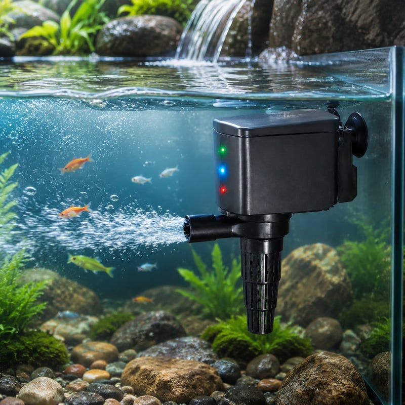 WK081 Hp 600 3 In 1 Submersible Aquarium Water Pump model WK081 functions image for Aquarium equipment distributors and sourcing teams