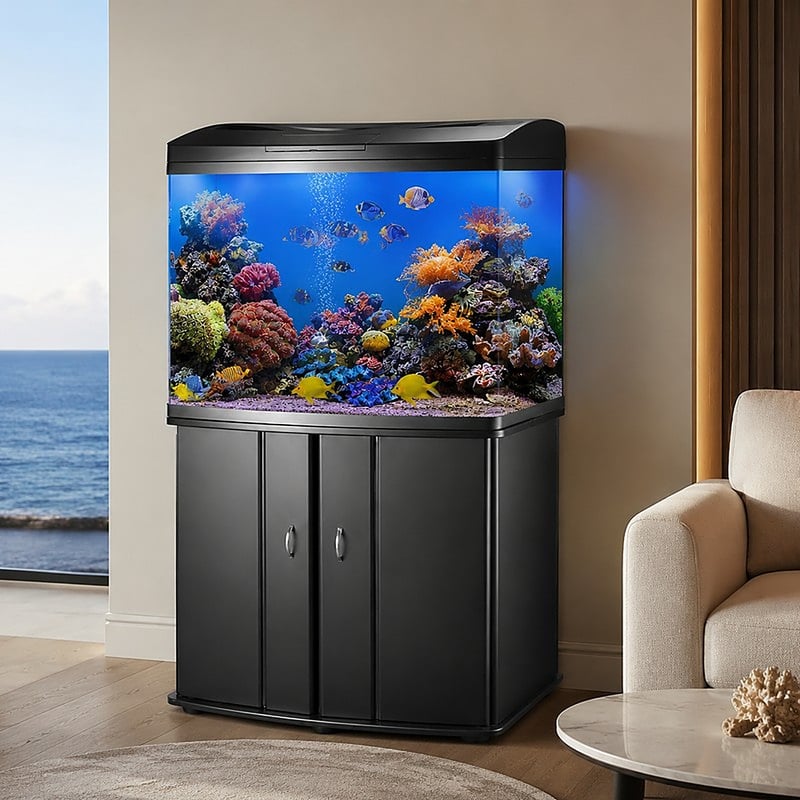 WK083 Bow Front Marine Aquarium Tank model WK083 detail image 3 for Aquarium tanks wholesale and OEM buyers