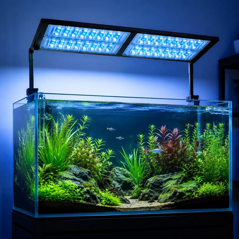 WK084 Waterproof High Power Aquarium LED Light model WK084 functions image for Aquarium equipment distributors and sourcing teams