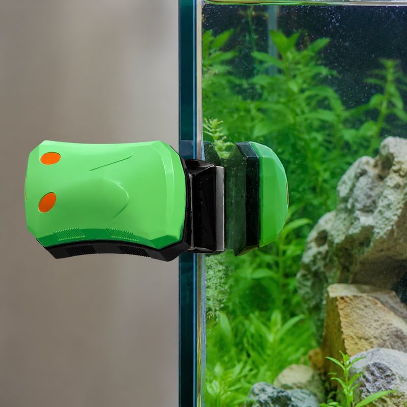 WK085 Magnetic Aquarium Glass Cleaner model WK085 functions image for Aquarium equipment distributors and sourcing teams
