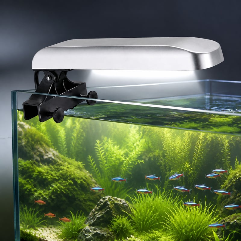 WK086 Waterproof Clip-On Aquarium Light model WK086 performance image for Aquarium equipment distributors and sourcing teams