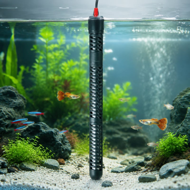 WK087 Digital Quartz Aquarium Heater model WK087 performance image for Aquarium equipment distributors and sourcing teams