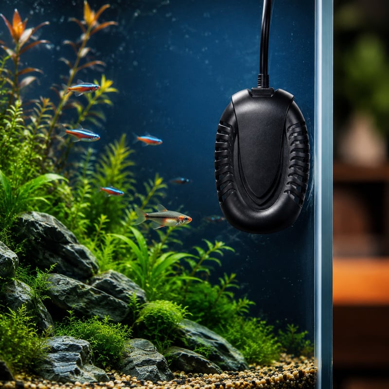 WK088 Digital Quartz Aquarium Heater model WK088 functions image for Aquarium equipment distributors and sourcing teams