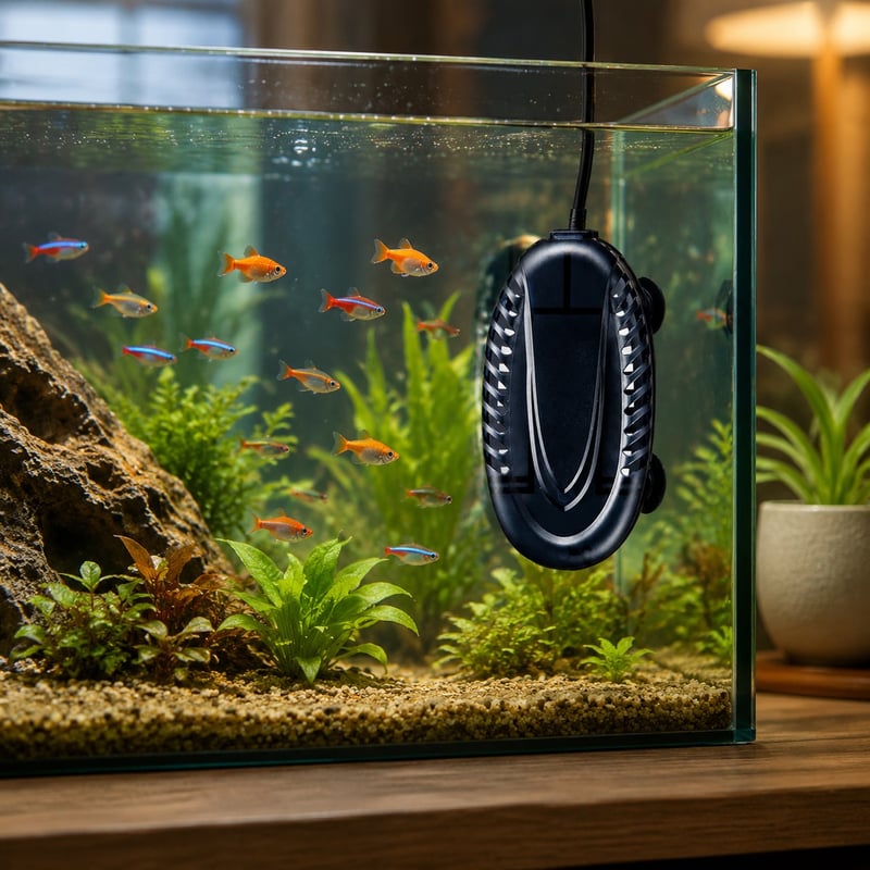 WK089 Digital Quartz Aquarium Heater model WK089 functions image for Aquarium equipment distributors and sourcing teams