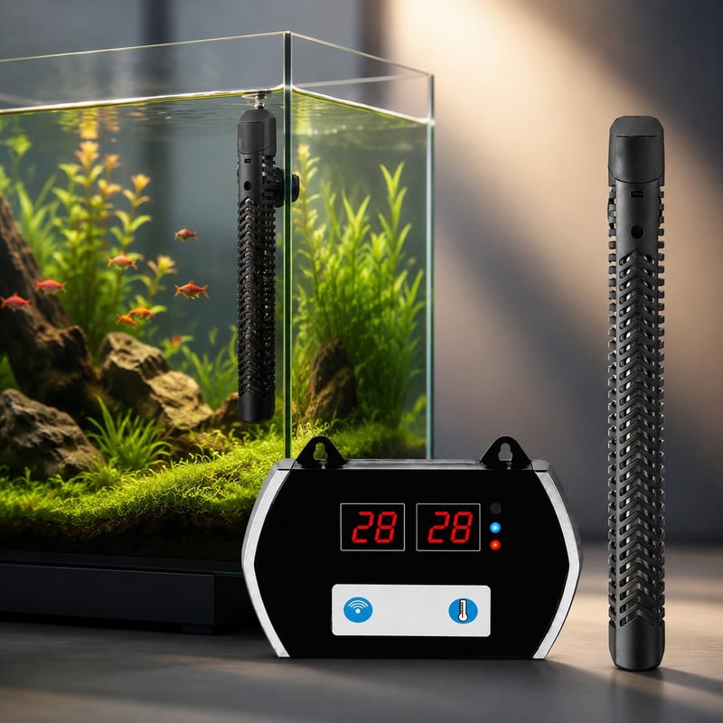 WK092 App-Controlled Aquarium Heater model WK092 advantages image for Aquarium equipment distributors and sourcing teams