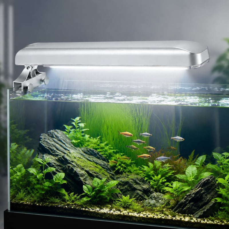 WK094 PL Clip-On Aquarium Light model WK094 performance image for Aquarium equipment distributors and sourcing teams