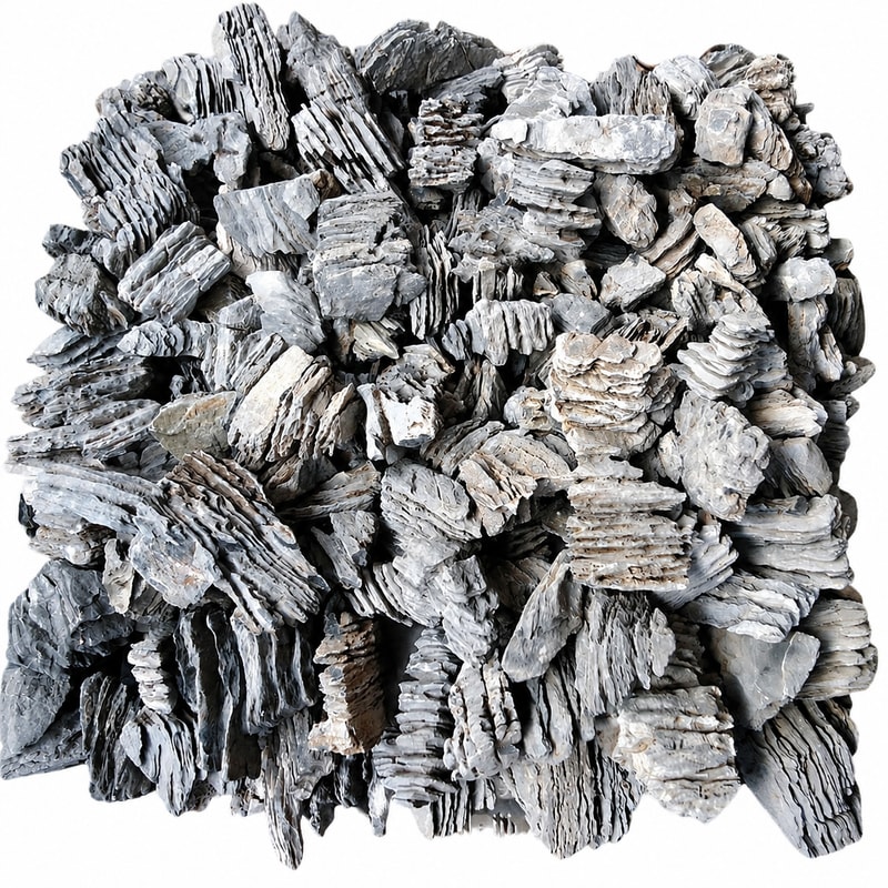 WK096 Layered Blue Stone for aquarium Aquascaping decor wholesale, OEM and distributor supply
