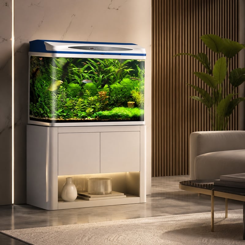 WK097 Glass Aquarium Fish Tank with LED Light model WK097 advantages image for Aquarium tanks distributors and sourcing teams