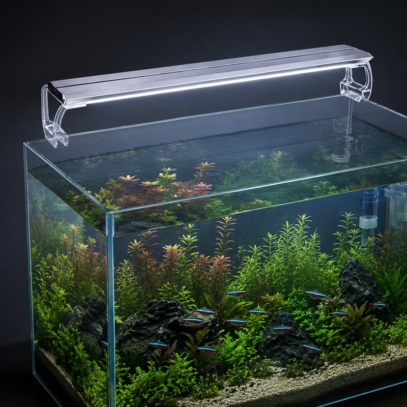 WK100 Aquarium LED Light model WK100 performance image for Aquarium equipment distributors and sourcing teams