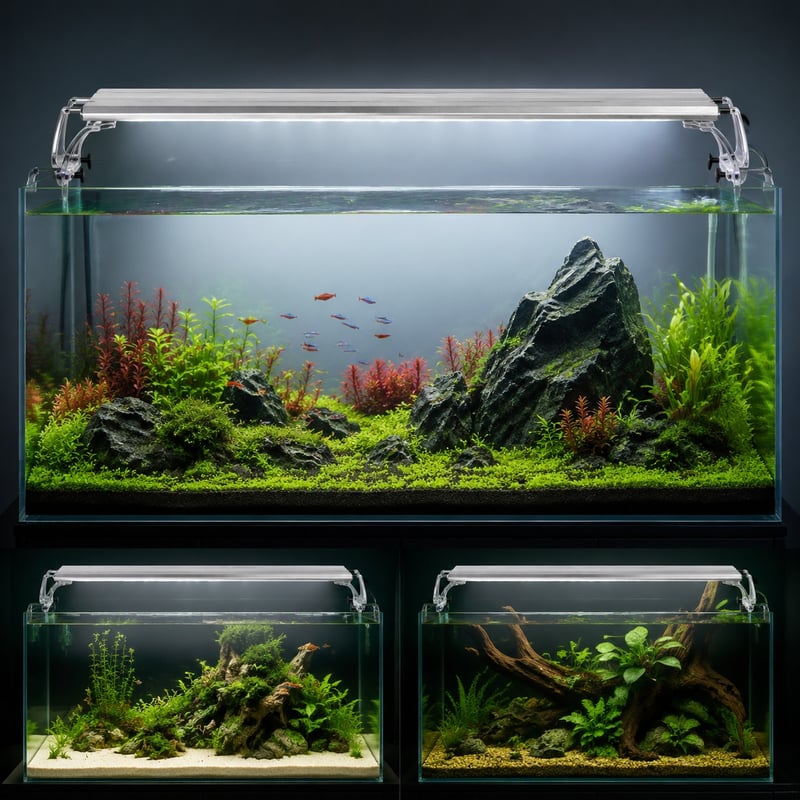 WK101 Aquarium LED Light model WK101 detail image 2 for Aquarium equipment wholesale and OEM buyers