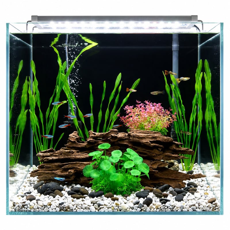 WK105 Artificial Aquarium Plants for Fish Tanks model WK105 advantages image for aquarium Aquascaping decor distributors and sourcing teams
