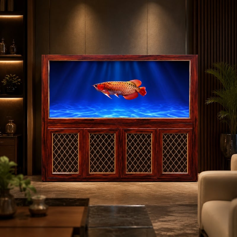 WK106 Wood Grain Arowana Aquarium Tank model WK106 advantages image for Aquarium tanks distributors and sourcing teams
