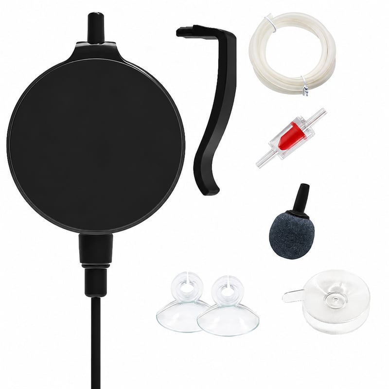 WK107 Mini Aquarium Air Pump model WK107 functions image for Aquarium equipment distributors and sourcing teams