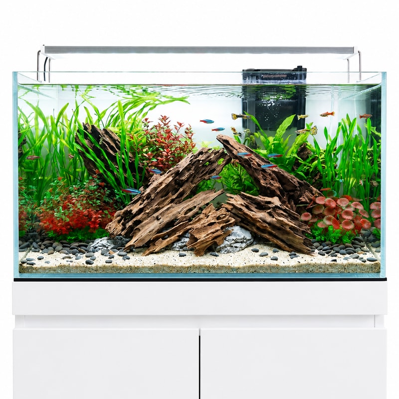 WK109 Natural Driftwood for Aquariums model WK109 detail image 5 for aquarium Aquascaping decor wholesale and OEM buyers